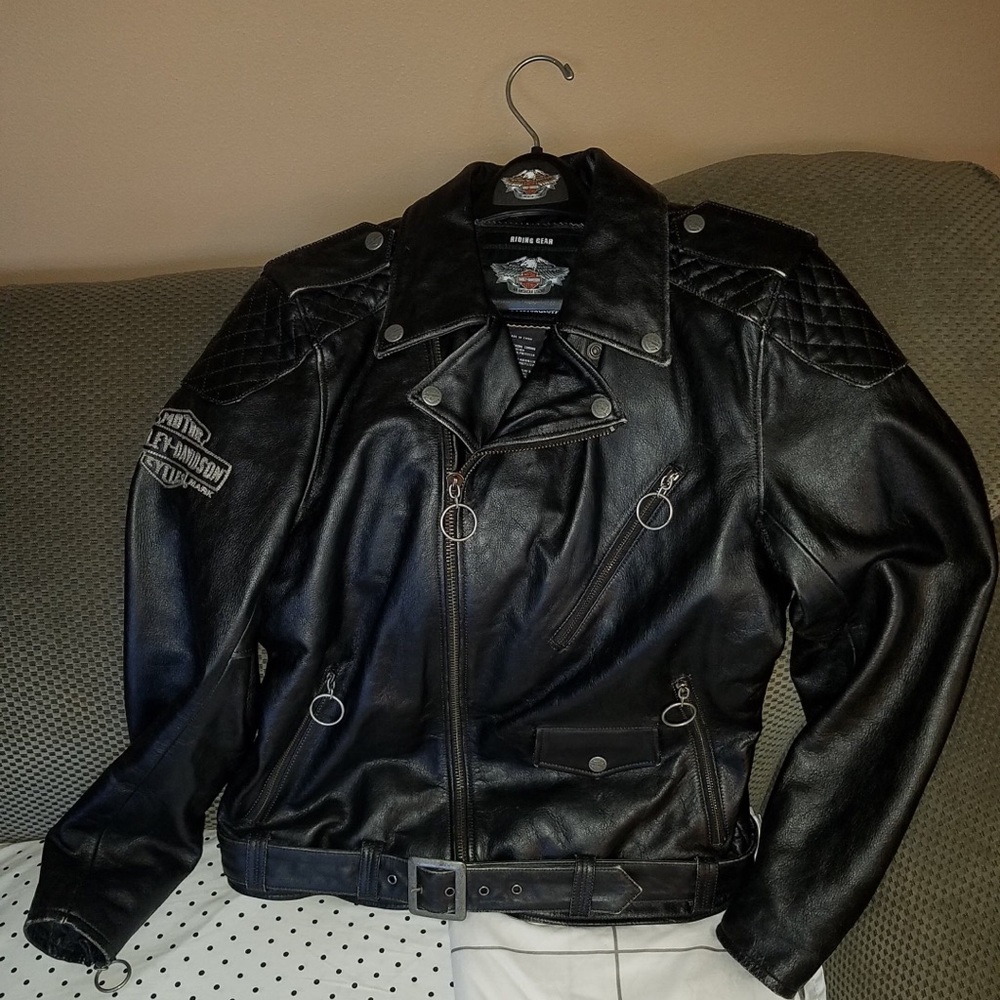 GENUINE NEW- Men's Harley Davidson leather jacket